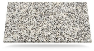 silver white granito