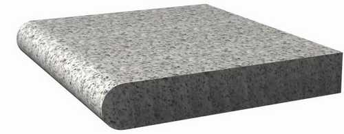 <br><strong>Redondo sencillo</strong><br> Líneas curvas, que ayudan a desdibujar la silueta de la encimera de cocina. 2cm de grosor.